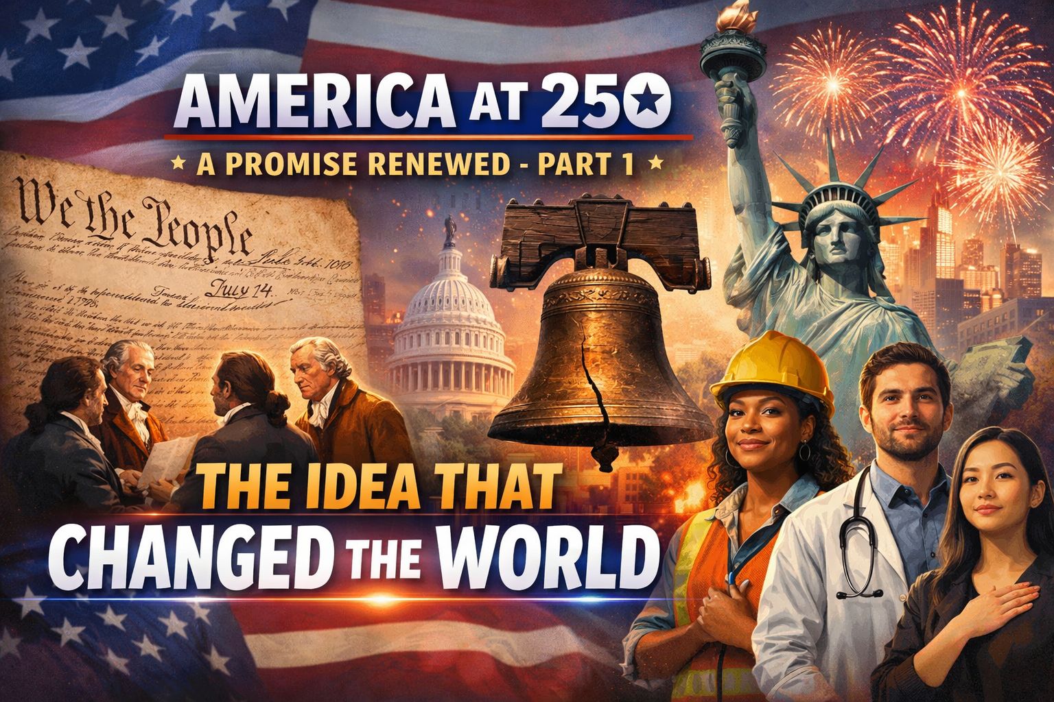 Blog- Series Title America at 250 – A Promise Renewed-Part 1The Idea That Changed the World