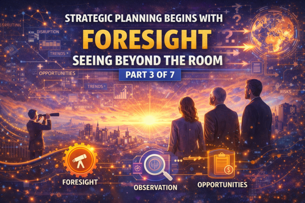 Foresight: Seeing Beyond the Room—Part 3 of 7