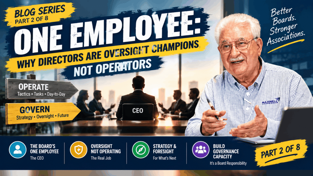 One Employee: Why Directors Are Oversight Champions, Not Operators